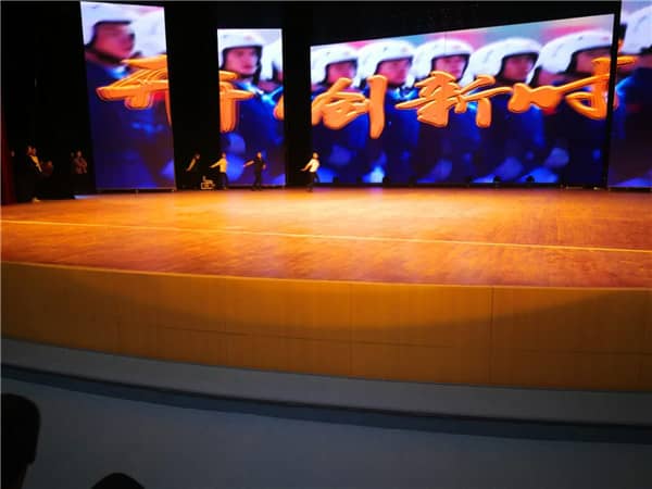 吉林白城通榆縣文化館舞臺(tái)案例